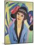 Portrait of Gerda, 1914-Ernst Ludwig Kirchner-Mounted Premium Giclee Print