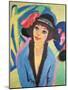 Portrait of Gerda-Ernst Ludwig Kirchner-Mounted Premium Giclee Print