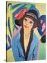 Portrait of Gerda-Ernst Ludwig Kirchner-Stretched Canvas