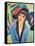 Portrait of Gerda-Ernst Ludwig Kirchner-Framed Stretched Canvas