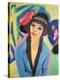 Portrait of Gerda-Ernst Ludwig Kirchner-Stretched Canvas