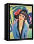 Portrait of Gerda-Ernst Ludwig Kirchner-Framed Stretched Canvas