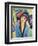 Portrait of Gerda-Ernst Ludwig Kirchner-Framed Giclee Print