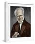 Portrait of German Philosopher Arthur Schopenhauer-null-Framed Giclee Print