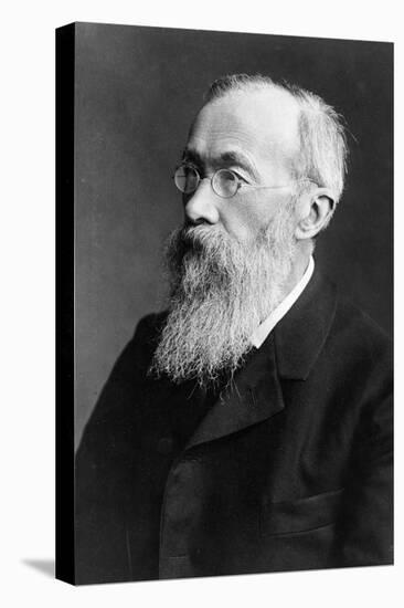 Portrait of German Psychologist Wilhelm Wundt-German photographer-Stretched Canvas