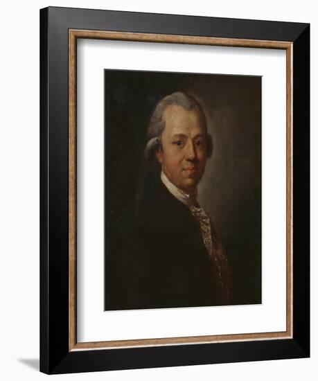 Portrait of German Writer and Publisher Christoph Friedrich Nicolai, 1783-Anton Graff-Framed Giclee Print