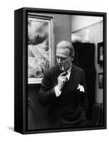 Portrait of German Writer Hanns Heinz Ewers-German photographer-Framed Stretched Canvas