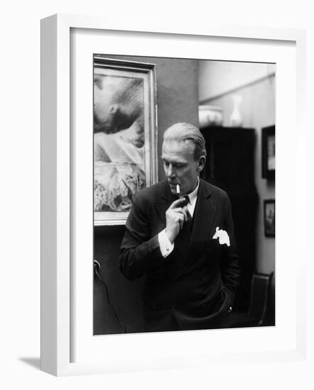 Portrait of German Writer Hanns Heinz Ewers-German photographer-Framed Photographic Print