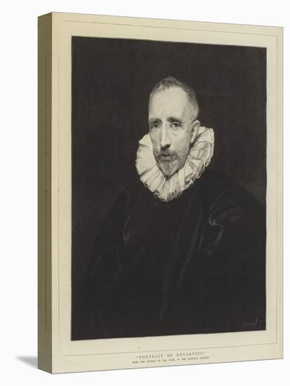 Portrait of Gevartius-Sir Anthony Van Dyck-Stretched Canvas