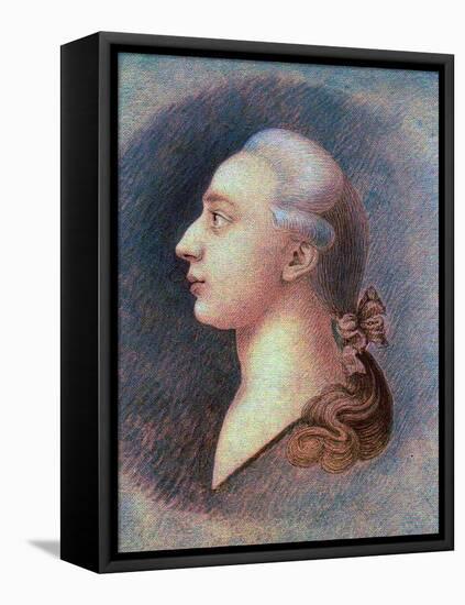 Portrait of Giacomo Casanova (1725-1798) - Par Francesco Giuseppe Casanova (1727-1802), C. 1750 - S-Francesco Giuseppe Casanova-Framed Stretched Canvas