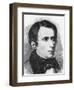 Portrait of Giacomo Leopardi-Domenico Morelli-Framed Giclee Print