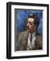 Portrait of Giacomo Puccini, 1906-Auguste Macke-Framed Giclee Print