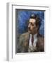 Portrait of Giacomo Puccini, 1906-Auguste Macke-Framed Giclee Print