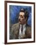 Portrait of Giacomo Puccini, 1906-Auguste Macke-Framed Giclee Print