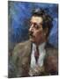 Portrait of Giacomo Puccini, 1906-Auguste Macke-Mounted Giclee Print