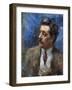 Portrait of Giacomo Puccini, 1906-Auguste Macke-Framed Giclee Print