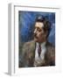 Portrait of Giacomo Puccini, 1906-Auguste Macke-Framed Giclee Print