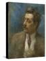 Portrait of Giacomo Puccini, 1906-Arturo Rietti-Stretched Canvas