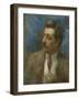 Portrait of Giacomo Puccini, 1906-Arturo Rietti-Framed Giclee Print