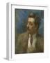 Portrait of Giacomo Puccini, 1906-Arturo Rietti-Framed Giclee Print