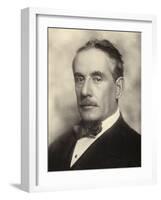 Portrait of Giacomo Puccini-null-Framed Photographic Print