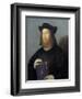 Portrait of Giangiorgio Trissino by Vincenzo Catena-null-Framed Giclee Print
