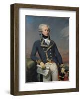 Portrait of Gilbert Motier (1757-1834) the Marquis De La Fayette as a Lieutenant General, 1791-Joseph Desire Court-Framed Giclee Print