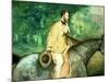 Portrait of Gillaudin on a Horse-Edouard Manet-Mounted Giclee Print