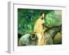 Portrait of Gillaudin on a Horse-Edouard Manet-Framed Giclee Print