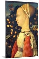 Portrait of Ginevra D' Este-Pisanello Antonio di Puccio Pisano-Mounted Giclee Print