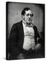 Portrait of Gioacchino Rossini-null-Stretched Canvas