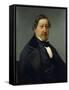 Portrait of Gioachino Rossini-null-Framed Stretched Canvas