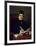 Portrait of Giovan Battista Niccolini, Italian Playwright and Patriot-Stefano Ussi-Framed Giclee Print