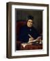 Portrait of Giovan Battista Niccolini, Italian Playwright and Patriot-Stefano Ussi-Framed Giclee Print