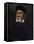 Portrait of Giovan Pietro Maffeis-Giovanni Battista Moroni-Framed Stretched Canvas