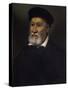 Portrait of Giovan Pietro Maffeis-Giovanni Battista Moroni-Stretched Canvas