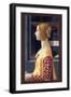 Portrait of Giovanna Tornabuoni by Domenico Ghirlandaio-null-Framed Giclee Print