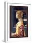 Portrait of Giovanna Tornabuoni by Domenico Ghirlandaio-null-Framed Giclee Print