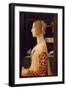 Portrait of Giovanna Tornabuoni, C.1899-Domenico Ghirlandaio-Framed Premium Giclee Print