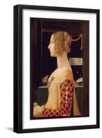 Portrait of Giovanna Tornabuoni, C.1899-Domenico Ghirlandaio-Framed Giclee Print