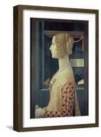 Portrait of Giovanna Tornabuoni-Domenico Ghirlandaio-Framed Giclee Print