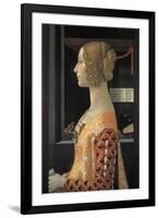 Portrait of Giovanna Tornabuoni-Domenico Ghirlandaio-Framed Premium Giclee Print