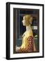 Portrait of Giovanna Tornabuoni-Domenico Ghirlandaio-Framed Giclee Print