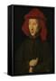 Portrait of Giovanni Arnolfini, about 1439/40-Jan van Eyck-Framed Stretched Canvas