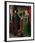 Portrait of Giovanni Arnolfini and his Wife, c.1434-Jan van Eyck-Framed Giclee Print