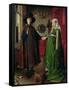 Portrait of Giovanni Arnolfini and his Wife, c.1434-Jan van Eyck-Framed Stretched Canvas