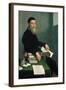 Portrait of Giovanni Bressani-Giovanni Battista Moroni-Framed Giclee Print