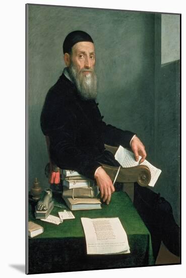 Portrait of Giovanni Bressani-Giovanni Battista Moroni-Mounted Giclee Print