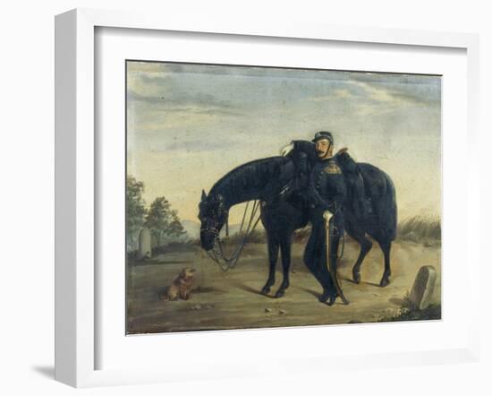 Portrait of Giovanni Cornia, 1863-Edouard Detaille-Framed Giclee Print