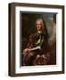 Portrait of Giovanni Francesco II Brignole Sale, Duke of Genoa 1746-1748-Hyacinthe Rigaud-Framed Giclee Print